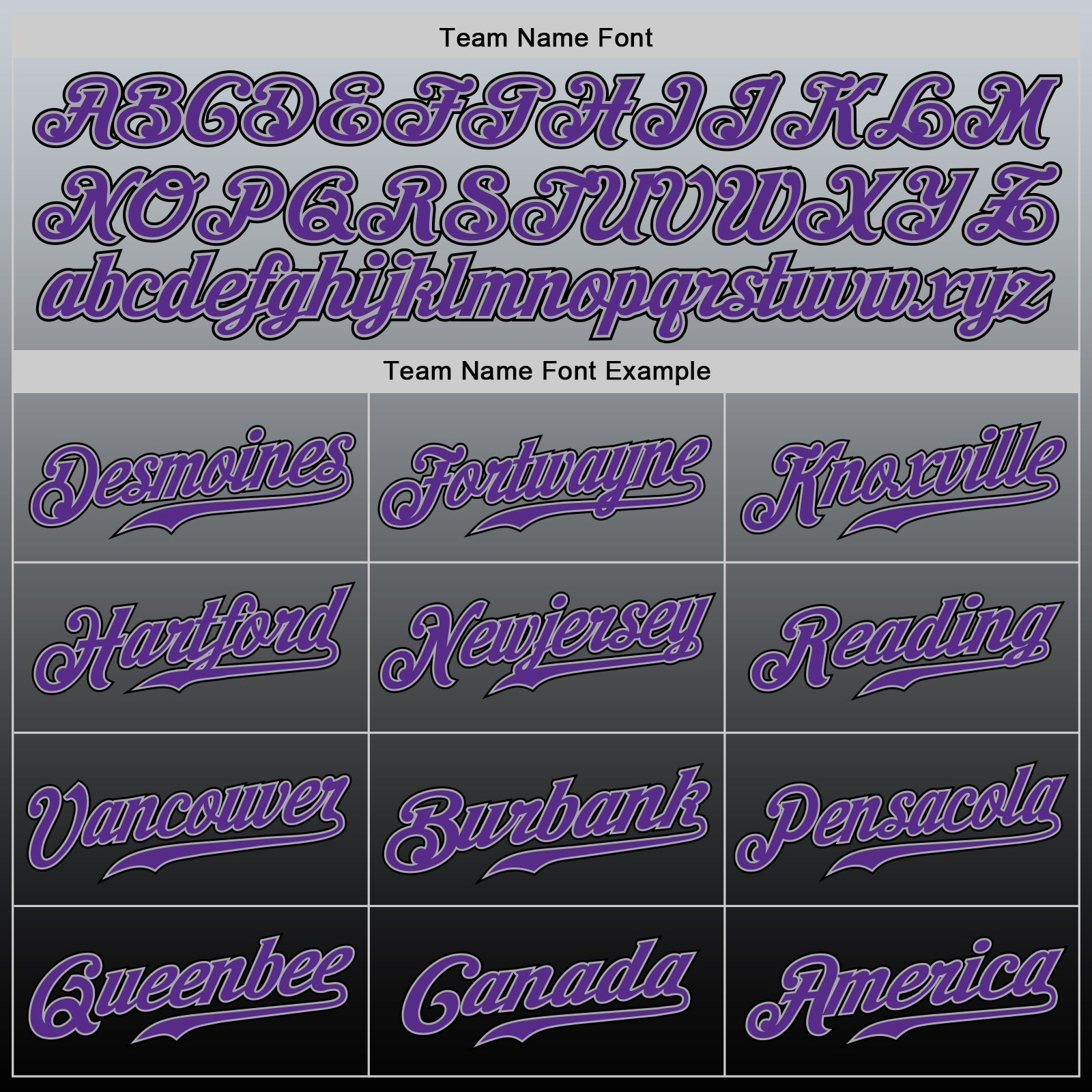 Custom Gray Purple-Black Authentic Fade Fashion Baseball Jersey