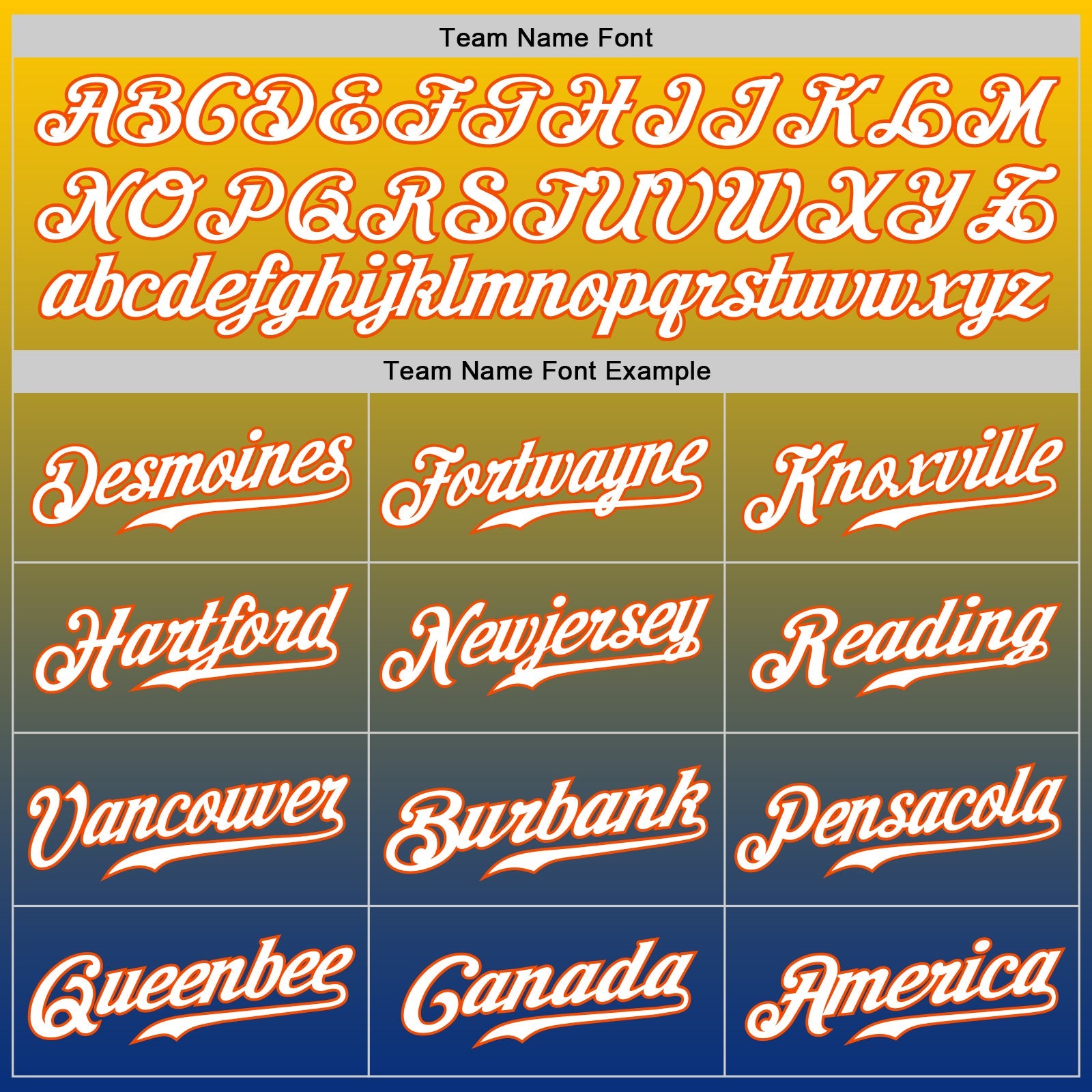 Custom Gold Orange-Royal Authentic Fade Fashion Baseball Jersey