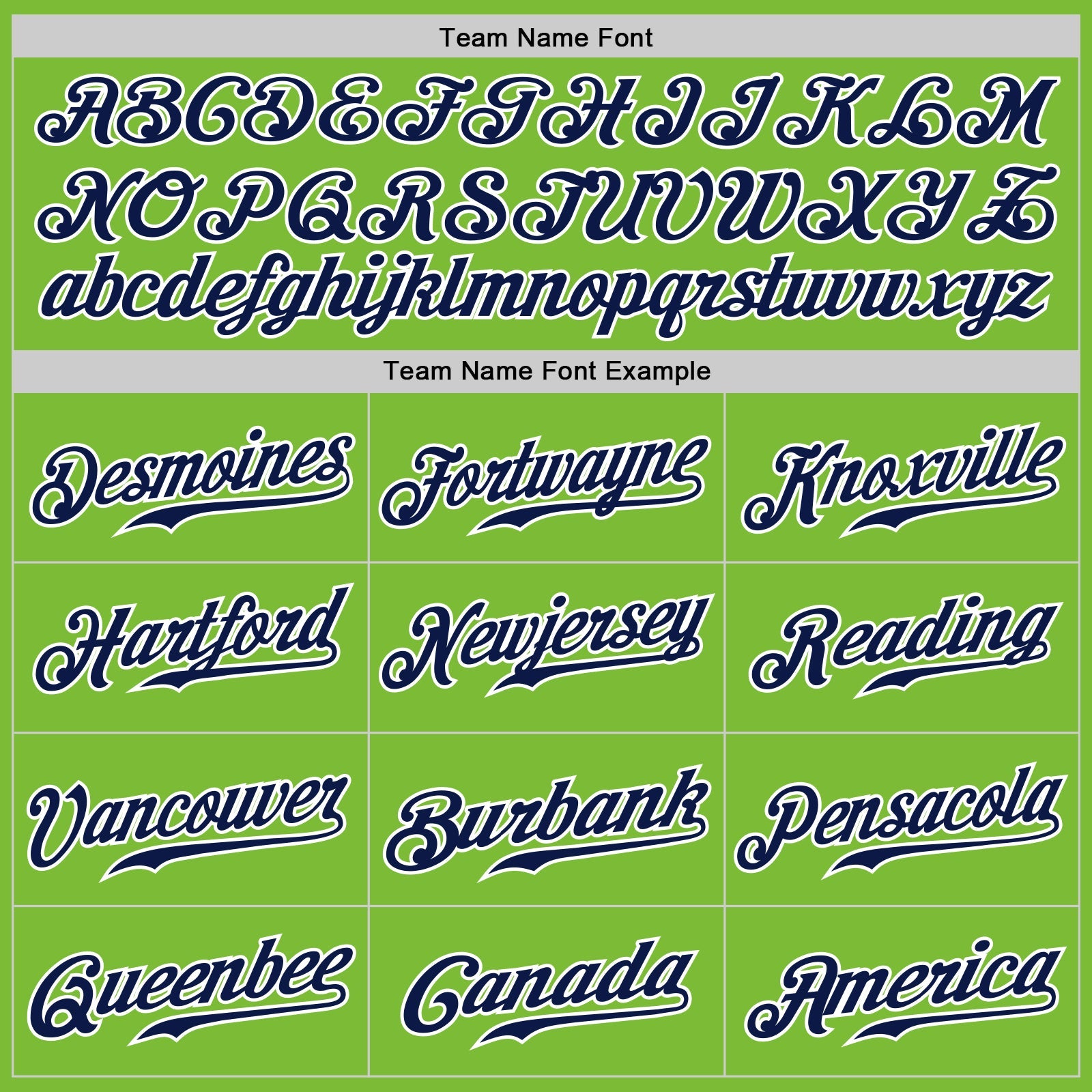 Custom Neon Green Navy Pinstripe Navy-White Authentic Baseball Jersey