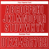 Custom Red Red-Black Sublimation Soccer Uniform Jersey