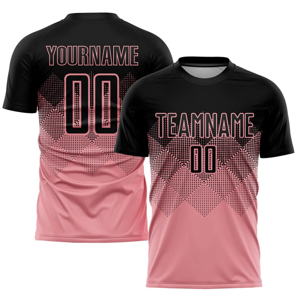 Custom Tie Dye Pink-White Sublimation Soccer Uniform Jersey Discount –  snapmade