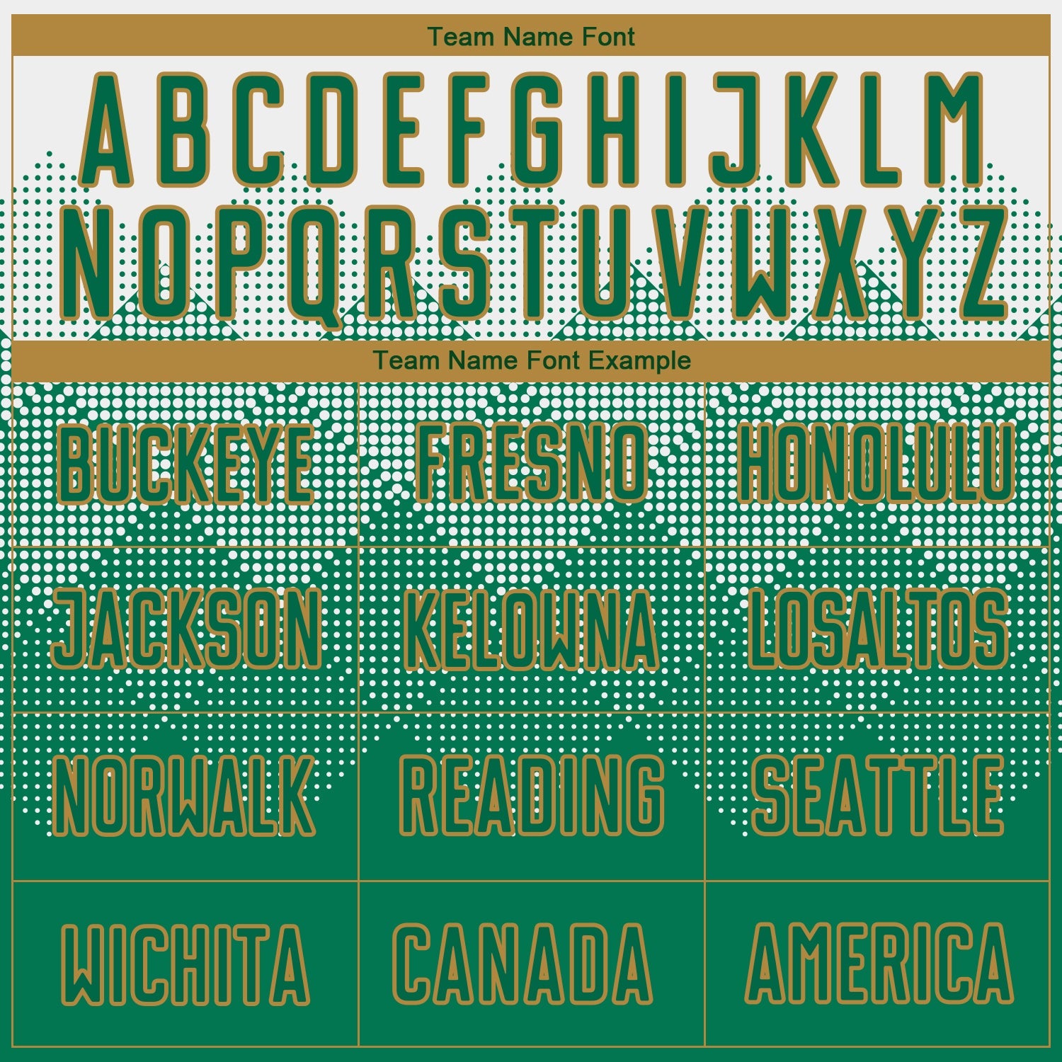 Custom White Kelly Green-Old Gold Sublimation Soccer Uniform Jersey