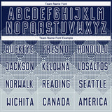 Custom Silver Navy-White Sublimation Soccer Uniform Jersey