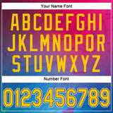 Custom Graffiti Pattern Gold-Black 3D Authentic Baseball Jersey