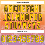 Custom Graffiti Pattern Gold-Black 3D Authentic Baseball Jersey