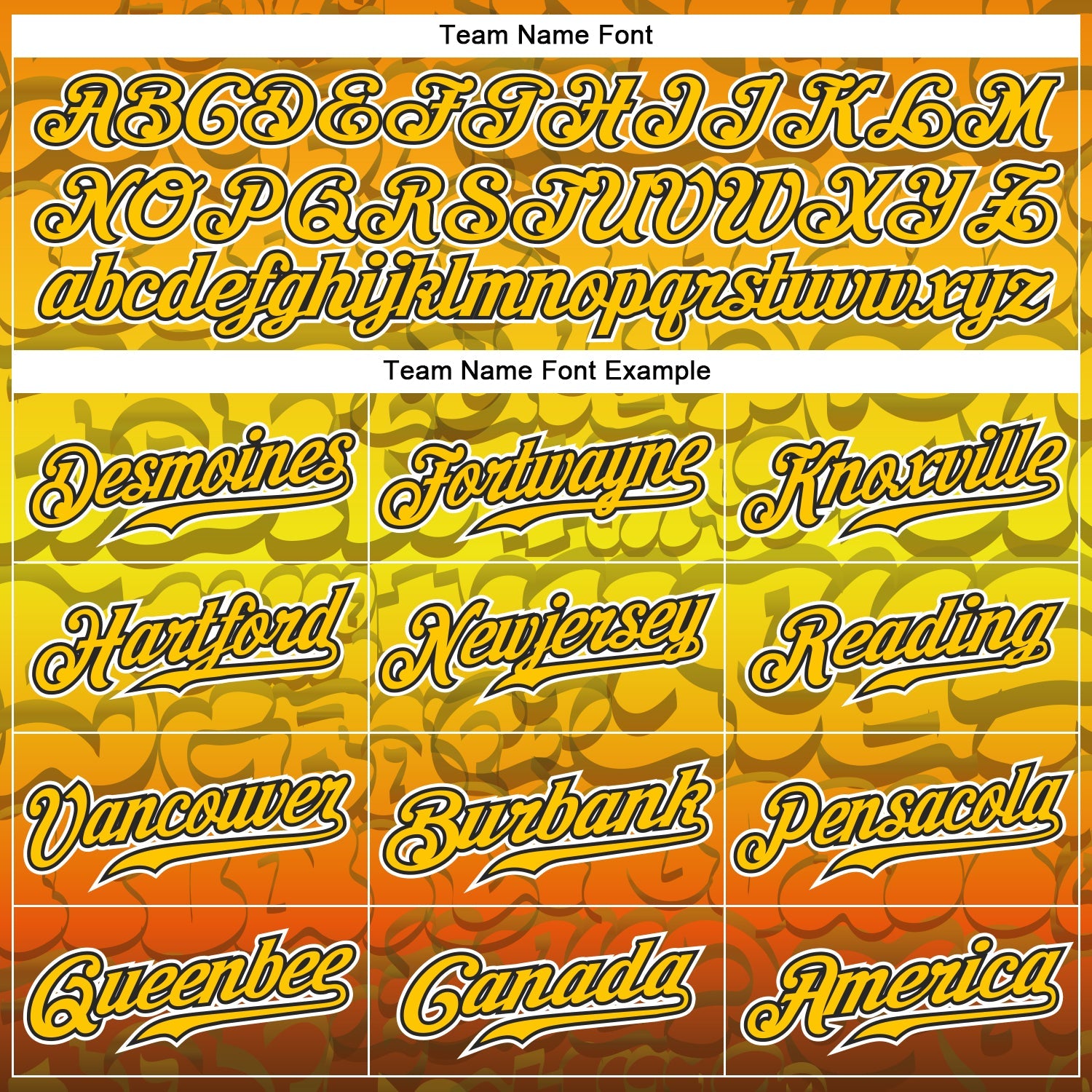 Custom Graffiti Pattern Gold-Black 3D Authentic Baseball Jersey