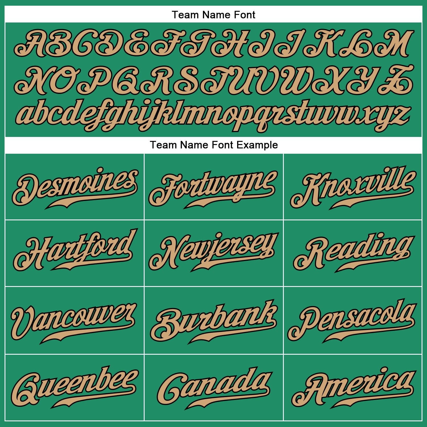 Custom Kelly Green Old Gold-Black Authentic Baseball Jersey