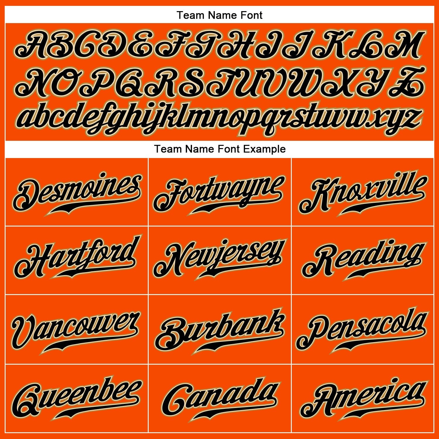 Custom Orange Black Pinstripe Black-Old Gold Authentic Baseball Jersey