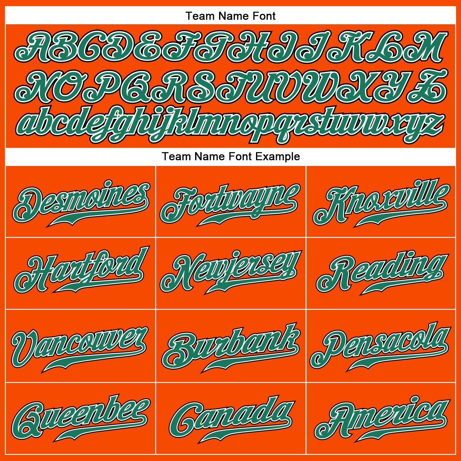 Custom Orange Kelly Green Pinstripe Kelly Green-Black Authentic Baseball Jersey