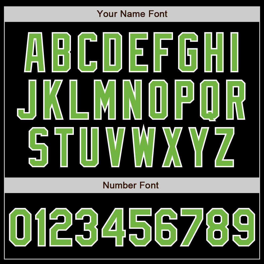 Custom Black Neon Green-Pink Authentic Split Fashion Baseball Jersey