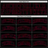 Custom Black Black-Maroon Authentic Throwback Basketball Jersey