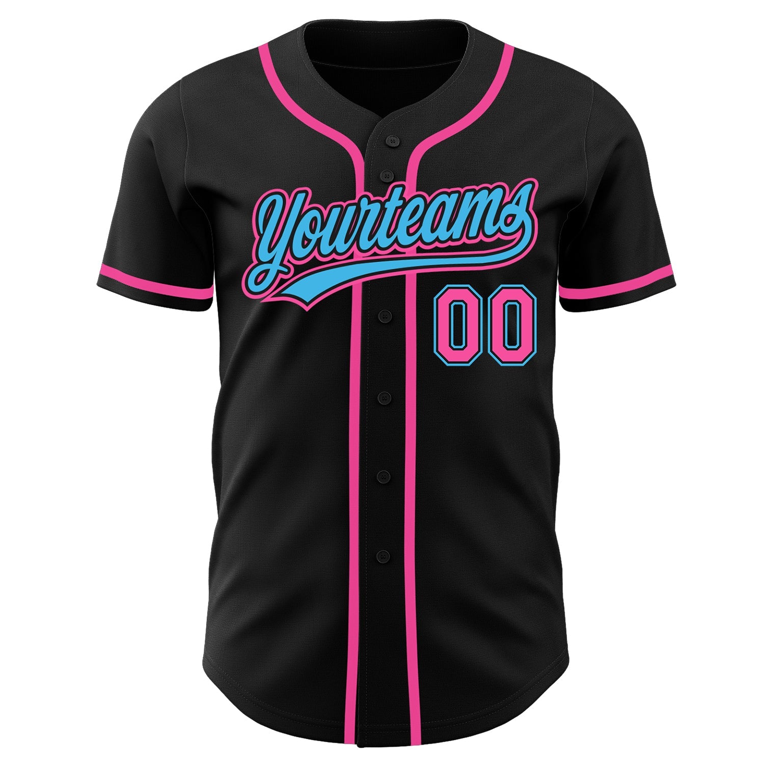 jersey design pink and black