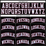 Custom Black White Royal-Red Authentic Throwback Basketball Jersey
