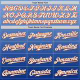 Custom Light Blue White-Royal Authentic Fade Fashion Baseball Jersey