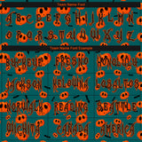 Custom 3D Pattern Halloween Pumpkins Long Sleeve Performance T-Shirt