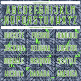 Custom Gray Neon Green-Black Sublimation Soccer Uniform Jersey
