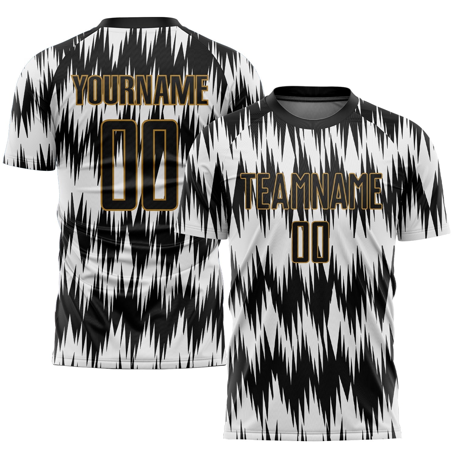 Custom Gray Black-Old Gold Round Neck Sublimation Basketball Suit