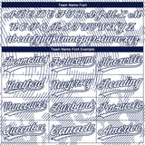 Custom White White-Navy Two-Button Unisex Softball Jersey
