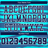 Custom Teal Navy-White Round Neck Sublimation Basketball Suit Jersey