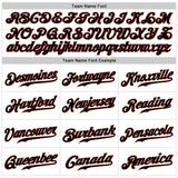 Custom White Black-Crimson Authentic Sleeveless Baseball Jersey