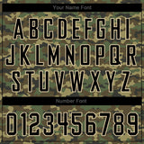 Custom Camo Black-Cream Performance Salute To Service T-Shirt