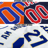 Custom Royal Red-White Baseball Jersey-Discount
