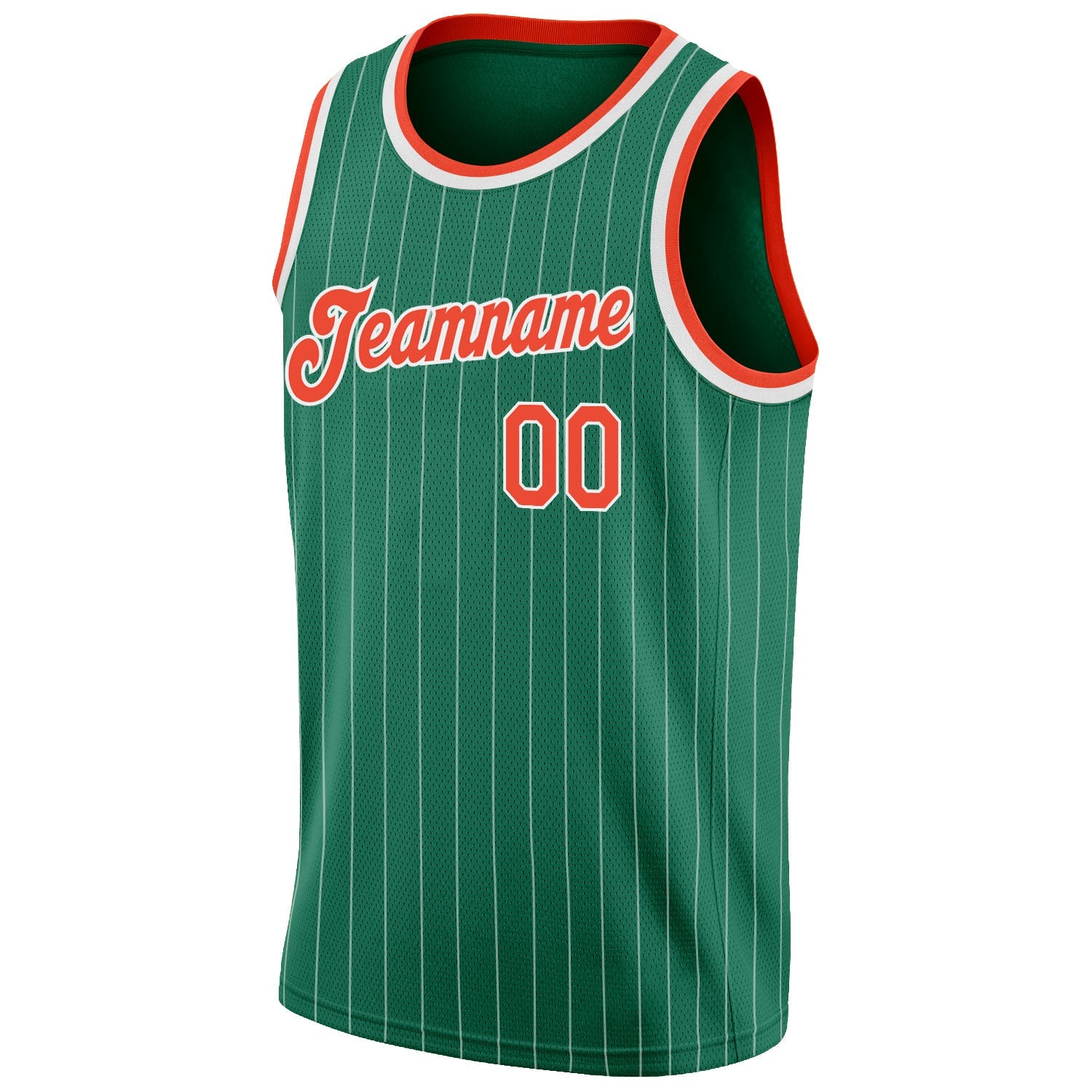 Sale Build Black Basketball Kelly Green Rib-Knit Jersey Red