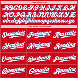 Custom Red White-Light Blue Authentic Throwback Rib-Knit Baseball Jersey Shirt