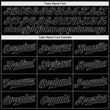 Custom Black Snakeskin Black-Gray Authentic Baseball Jersey