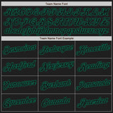 Custom White-Black Kelly Green Authentic Split Fashion Baseball Jersey