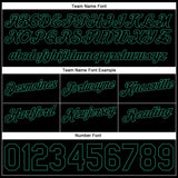 Custom White Black-Kelly Green Authentic Throwback Split Fashion Basketball Shorts