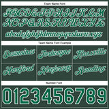 Custom Gray Kelly Green-Hunter Green Authentic Throwback Split Fashion Basketball Shorts